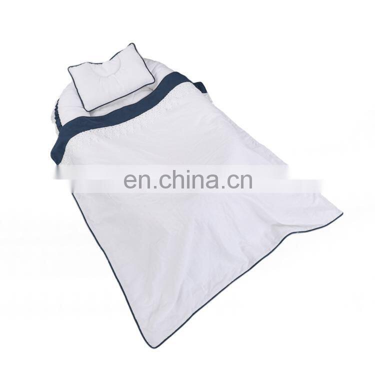 Bedroom Reversible Baby Nest/Bassinet/Lounger for Bed 100% Cotton Portable Crib