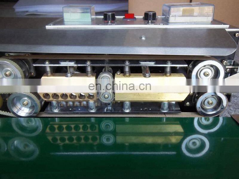 Shanghai Joygoal aluminum foil plastic bag heat sealing machine heat sealing thermal bopp film