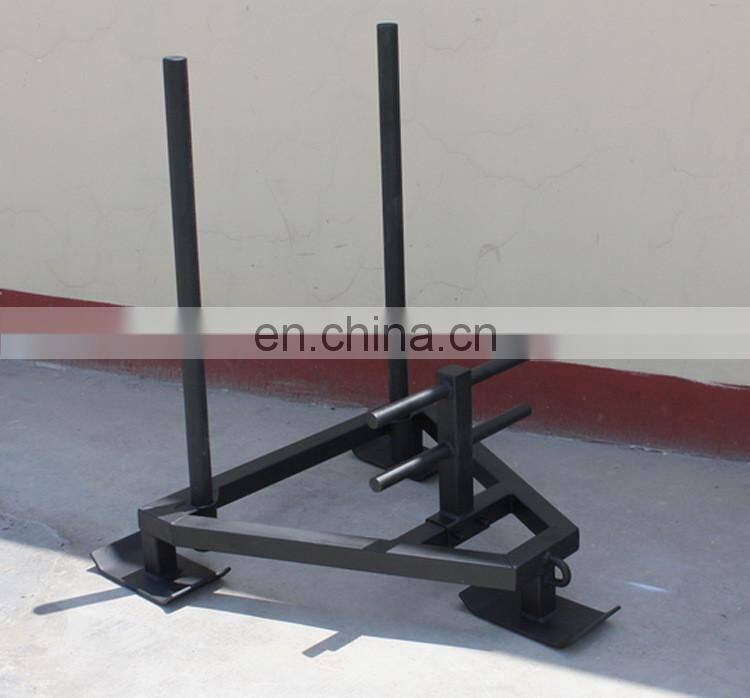 Can add barbell disc resistance Explosive Force Training energy sled