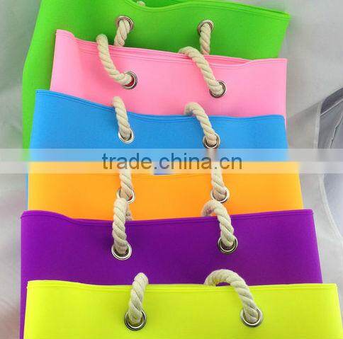 2013 trendy Silicone bag,ladies' summer silicone beach bag