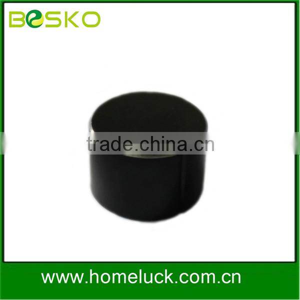 High quality black oxidation aluminium knurled knob manufacture