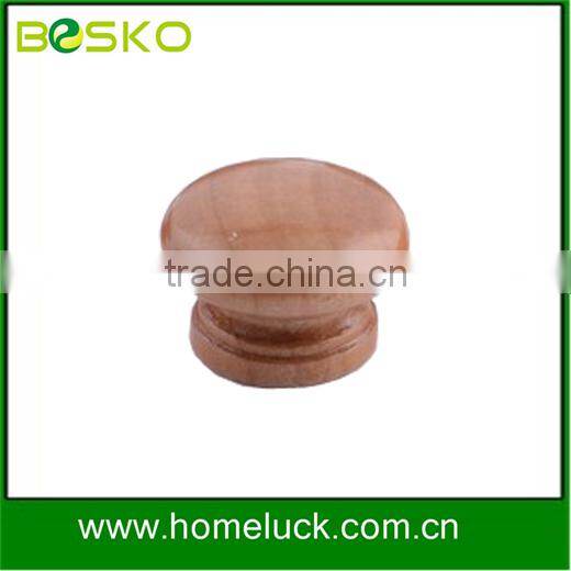 High quality painting round wooden door knobs from factory
