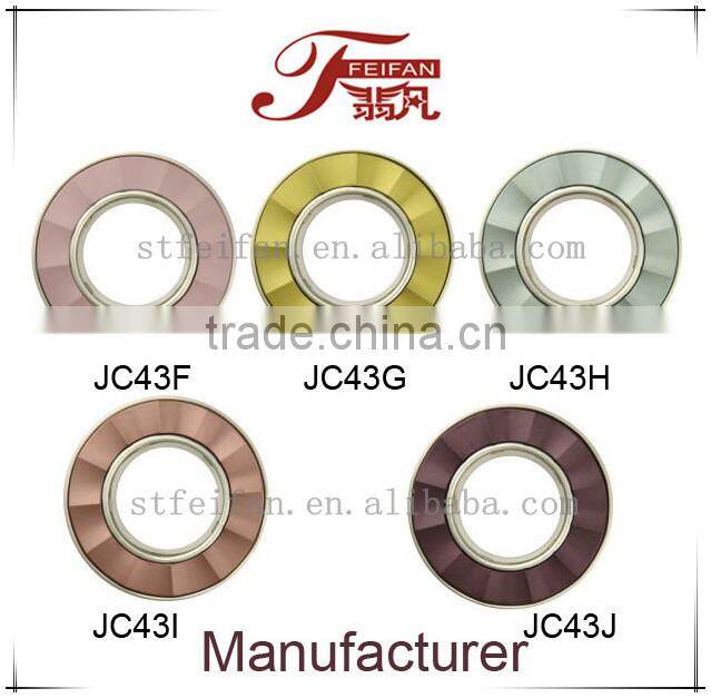 JC43 series curtain eyelet plastic curtain eyelets curtain accessories