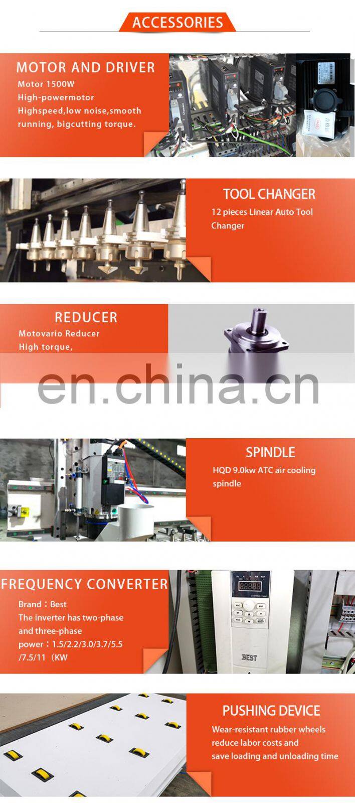 Cost effective cnc cutting router machine composite material engraving machine