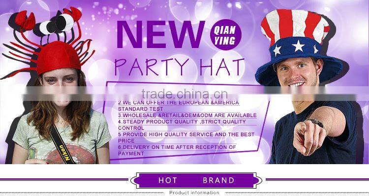 halloween witch hat design with long orange wigs