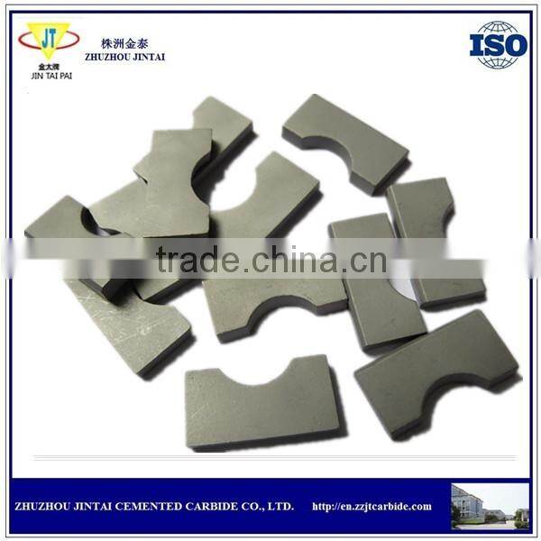custom carbide tipped insert from Zhuzhou factory