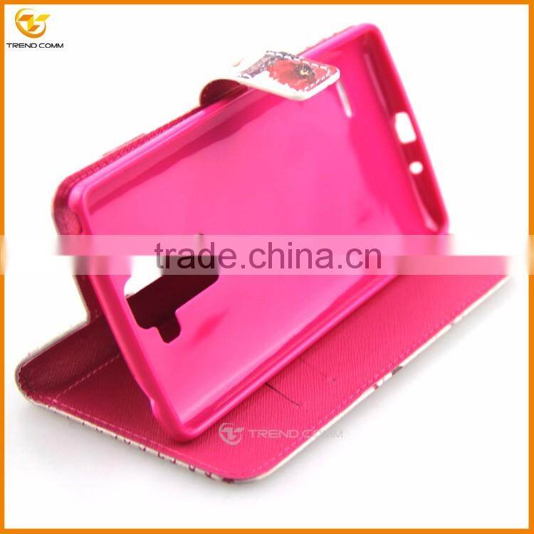 combo pu+silicon case for LG g4 stylus