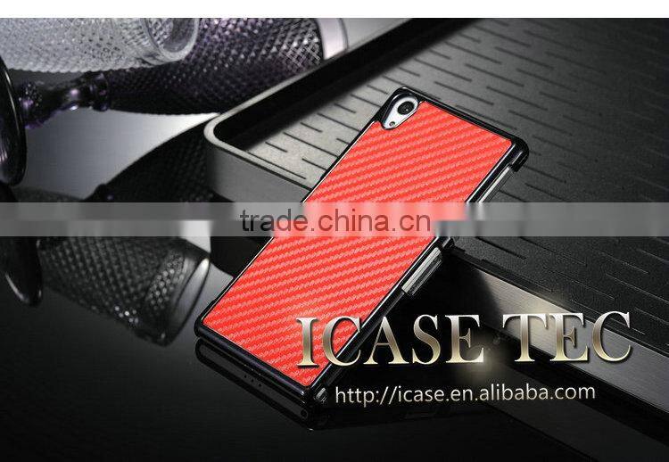 Hot selling Carbon firber back cover for Sony Z2