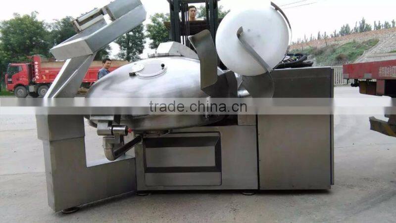 meat Vacuum bowl cutter with 125L