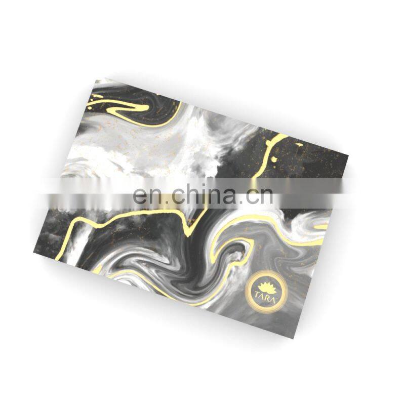 2022 New Fashion Make Up Shadow Cosmetics Empty Packaging Cardboard Box With Mirror Oem