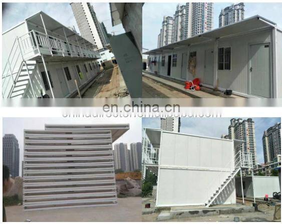 low cost prefabricated flat packing container house