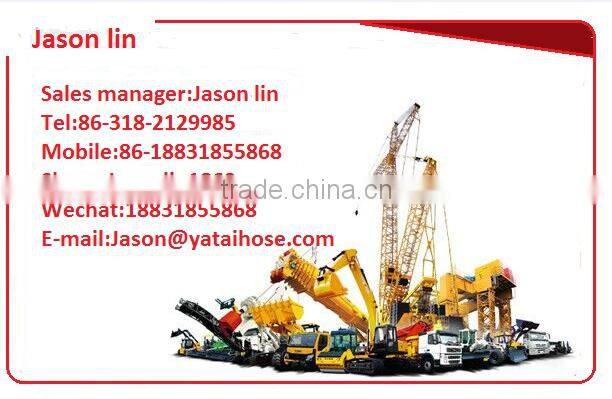 High Pressure Black Rubber Hoses for Water Air