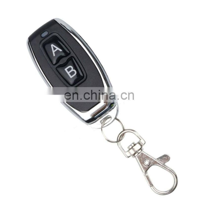 3-button 1527/2240 learning code smart home 433MHz radio frequency remote control for door lock / home appliances / car alarm