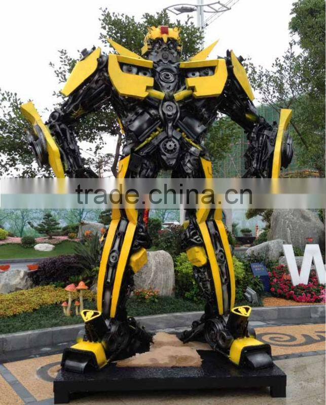 3.5 meters high Bumblebee Transformeroutdoor sculptures for sale