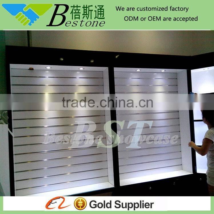 Modern glass boards cabinet furniture for optical