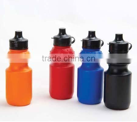BPA free 350ml student use drinkware type plastic sports water bottle with dust-proof lid