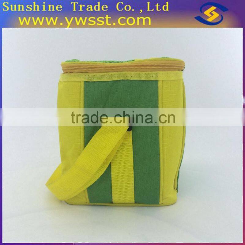 yellow and beautiful cool bag cooler bag for food