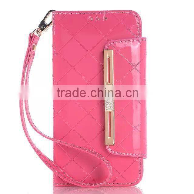 beautiful leather case for samsung s6; for samsung protective case s6