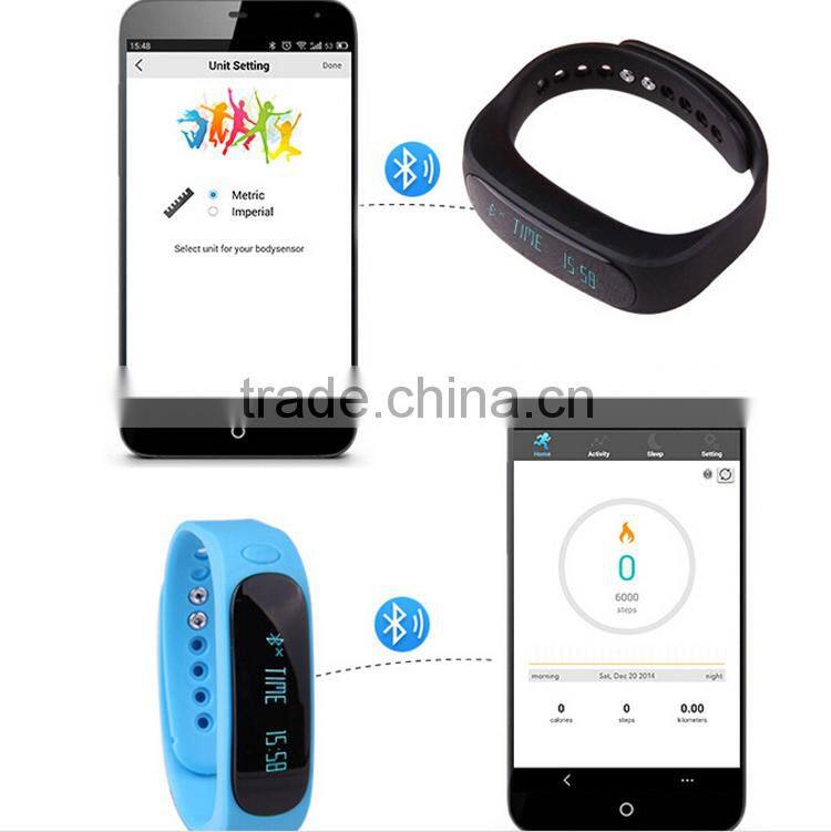 New Product Phone Camera/Video Remote Connected by V4.0 Bluetooth Standby Bracelet Watch