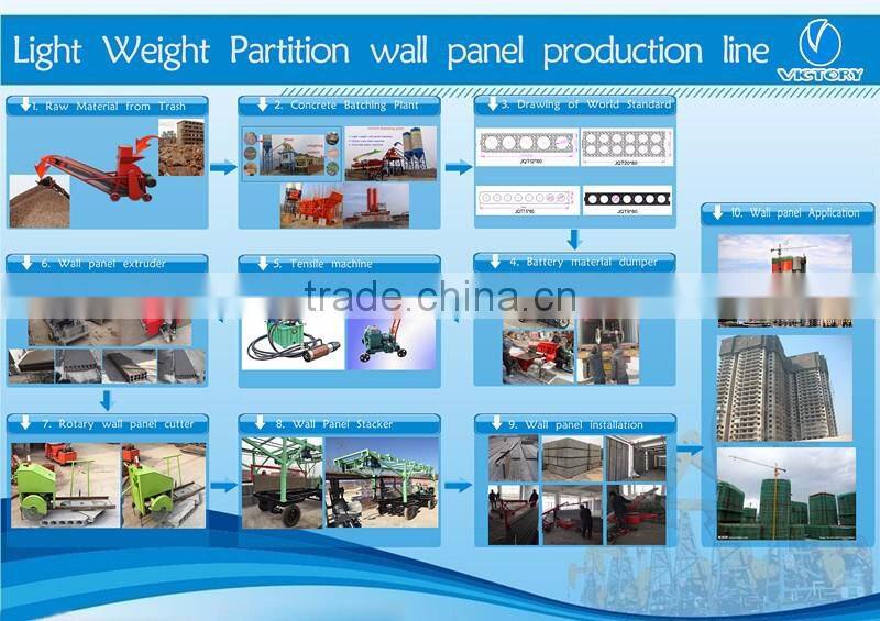 light weight boundary wall forming machine