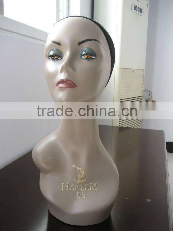 Cheap Plastic Wig Mannequin Head