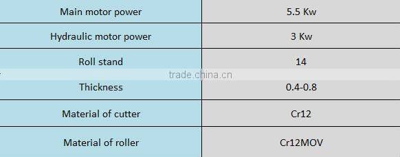 hot sale Metal Stud and Track Roll Forming Machine Making Machine
