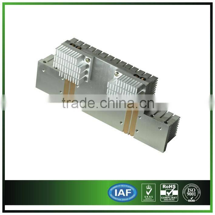 communication server equipment zipper fin heat sink