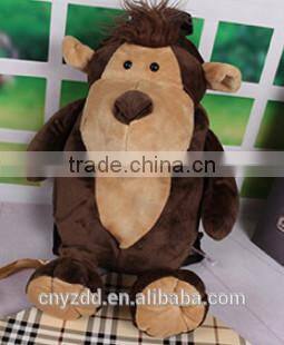 plush stuffed toy dog bag/animals plush bags