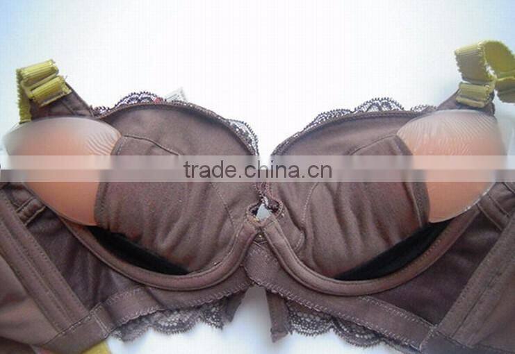 Nude Silicone Bra Insert Pads Ladies Sexy Women bra pad shaper
