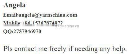 Recycled cotton knitting colored sock yarn exporters