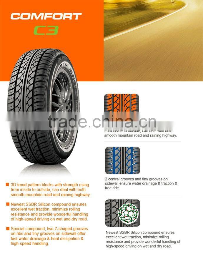 COMFORT C3 radial car tyre 165/65r13 for sale