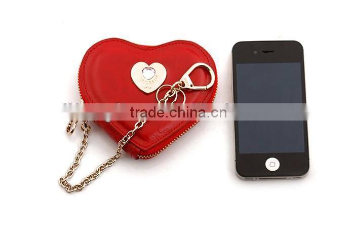 2016 lovely mini Keychain Key Holder Bag coins purse case bag