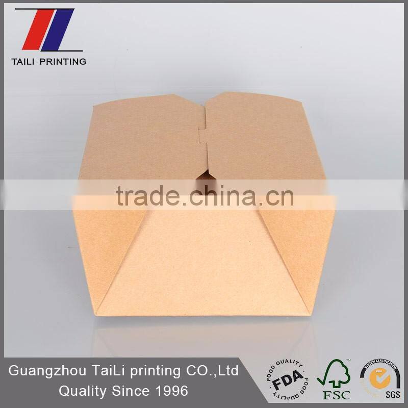 Custom kraft paper lunch boxes