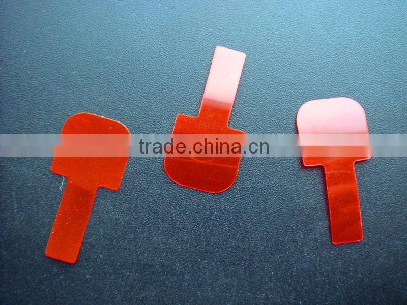 CR2032 battery clear plastic battery pull tab
