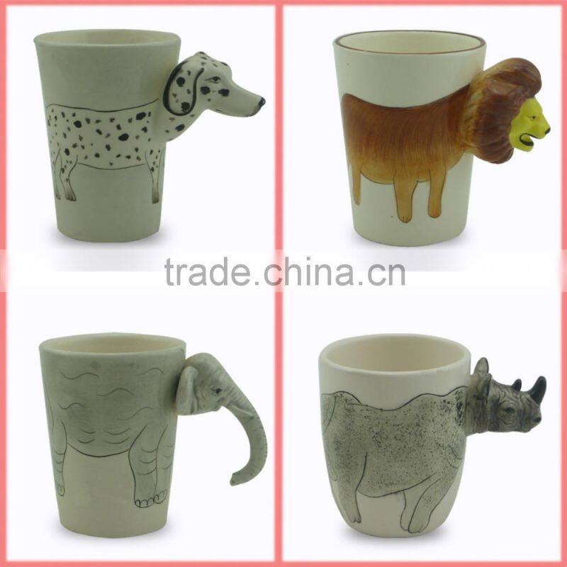 Custom ceramic 3D cup wholesale