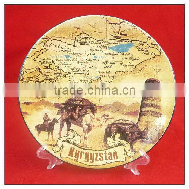 3D Custom Souvenir Plate Decorative