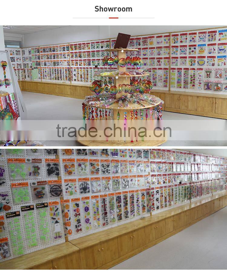 Halloween Jelly Window TPR Sticker