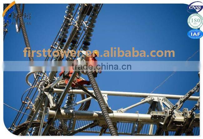 110kv 220kv 500kv transmission line steel tower