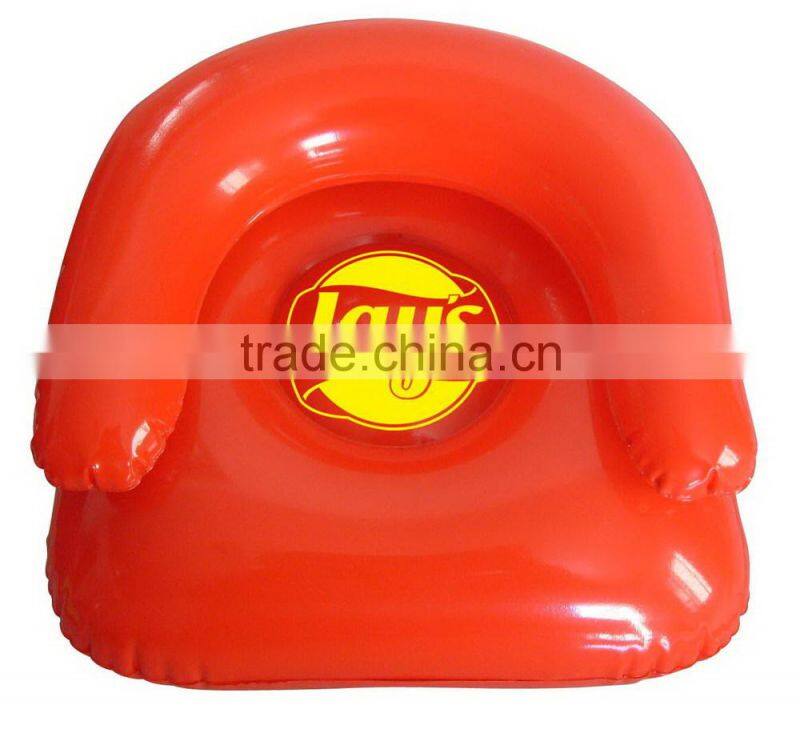 football inflatable sofa/ air chair/cheap inflatable sofa/inflatable football sofa for promotional