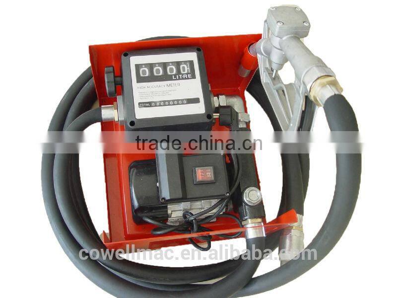 Electric Fuel Transfer Pump Diesel Kerosene Oil Commercial Auto Portable 12V DC