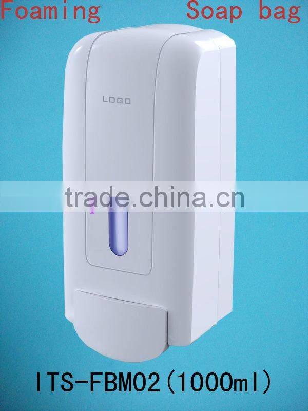 Wall mounted foam soap dispenser