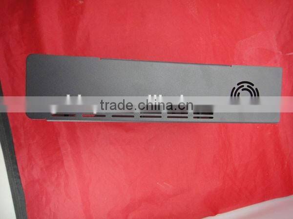 Mask before powder coating sheet metal parts aluminum box