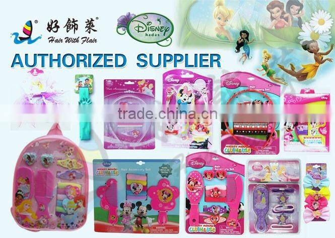 OEM-12PCS KIDS PRINT HAIR ELASTIC HAIR BAND