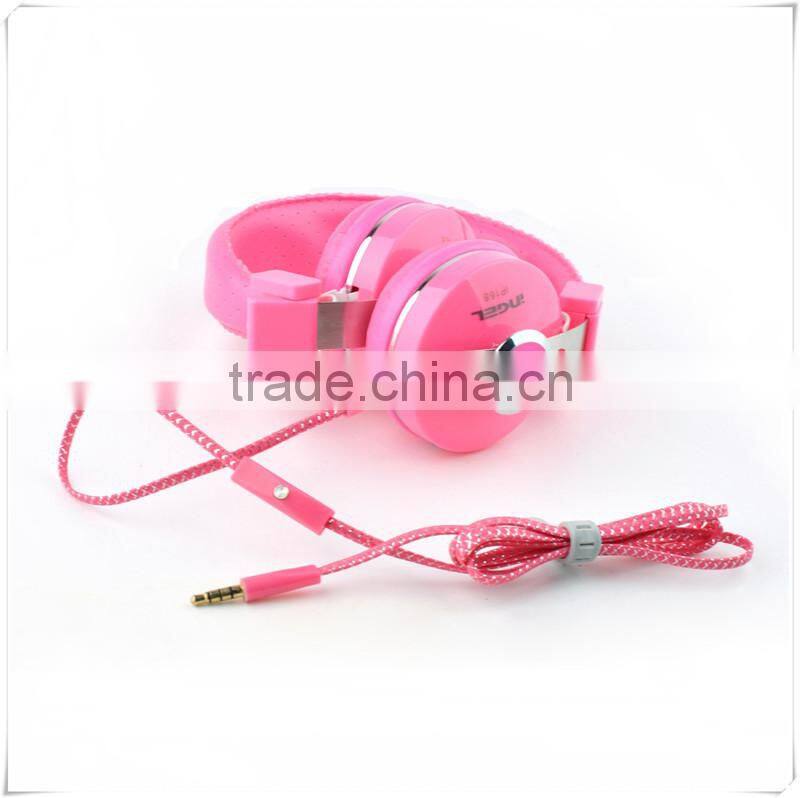 Hot new products Colorful wire 40mm headphone speaker with microphone