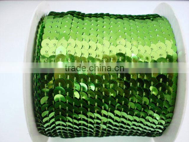 silver base color glass sequins trim 11# 16C-18C