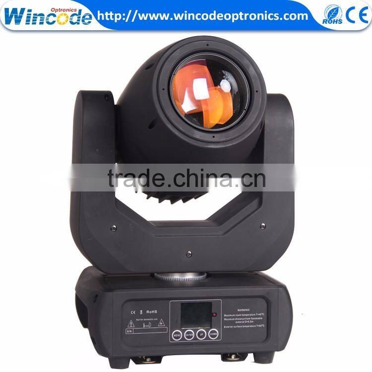 Single head modern stage lighting fixtures motorized focus disco beam beam moving head light