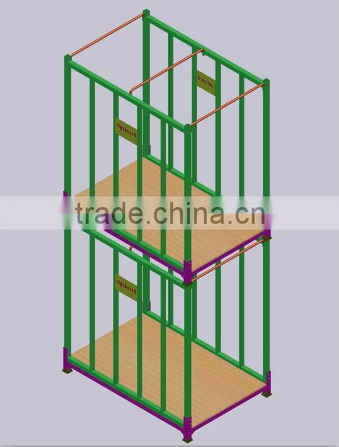 Europe WarehouseFoldable Storage Steel Material Handling Cage