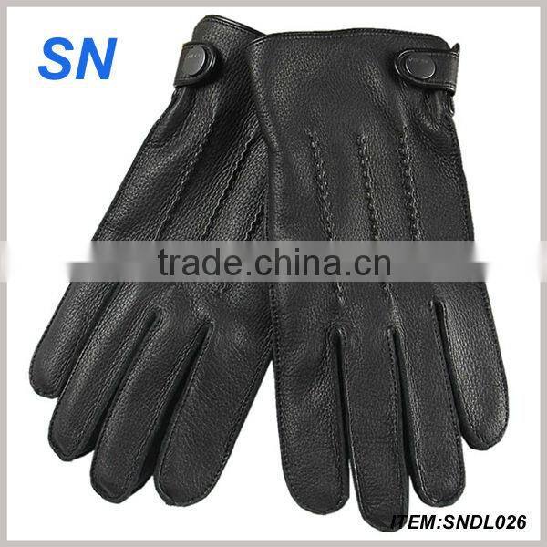 hot fashion noble sexy promotional customerized warm dear leather driving gloves for man