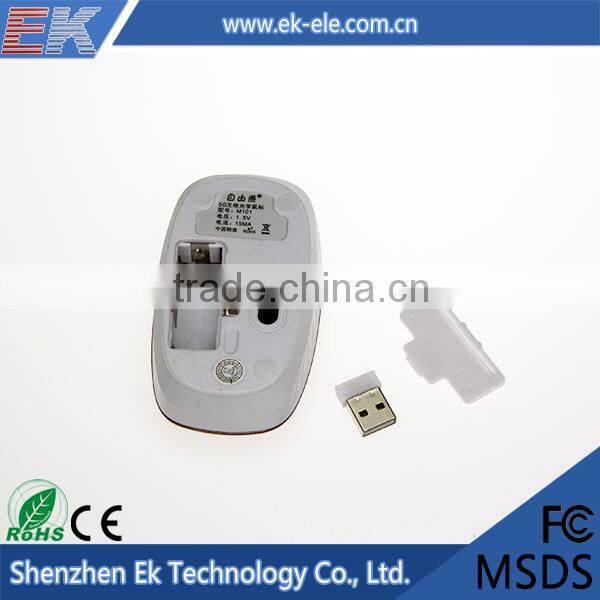 China hot sale high quality fashion red 2.4Ghz cheap wireless mouse