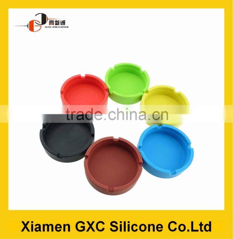 wholesale colorful siliocne custom cigar ashtray